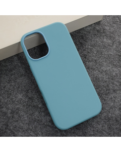 Maska za iPhone 17 Beautiful Shine Leather svetlo plava