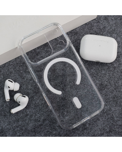 Maska za iPhone 17 Pro Max Berlia Glaze Mag Case transparent