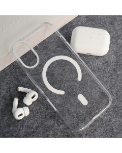 Maska za iPhone 17 Berlia Sheen Mag Case bela