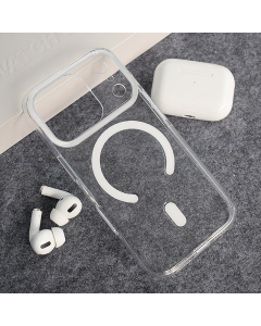 Maska za iPhone 17 Pro Max Berlia Sheen Mag Case bela