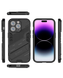 Maska za iPhone 15 Pro Bibercas crna - 603149