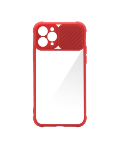 Maska za iPhone 12 Pro Max Camera Shield crvena - 051198