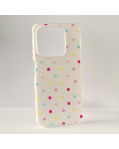 Maska za Honor 400 Smart/ X7d Candy Dots bela