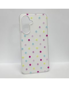 Maska za Samsung A17 5G/ A175F Candy Dots bela