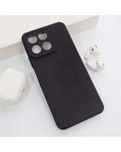 Maska za Honor X6b Carbon fiber crna