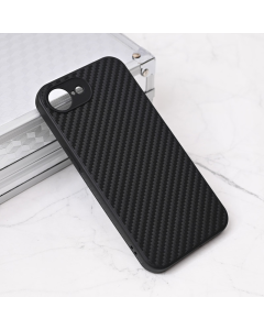 Maska za iPhone 16e Carbon fiber crna