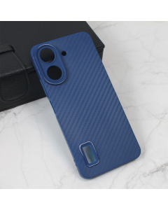 Maska za Xiaomi Redmi 13C 4G/ Poco C65 4G Carbon Prop plava - 608795