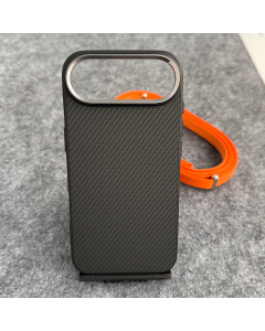 Maska za iPhone Air Carbon Wave crna