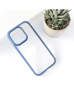 Maska za iPhone 14 Pro Carbonic frame plava