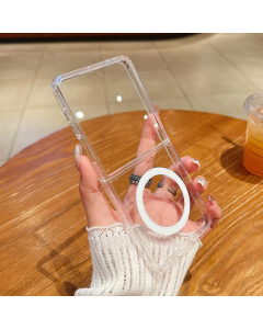 Maska za Samsung Z Flip 7 Clear Mag Case transparent
