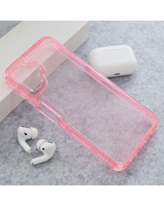 Maska za Samsung A07/ A075F Color Transparent roze - 620315