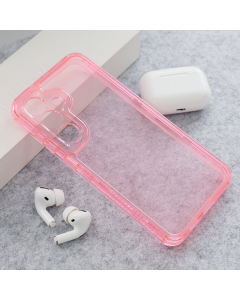 Maska za Samsung S25 FE/ S731B Color, Transparent roze - 620321