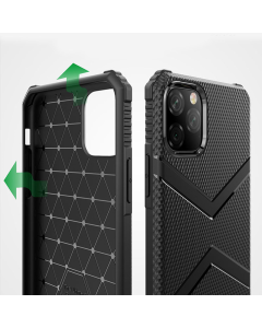 Maska za iPhone 12 Pro Max Cross crna