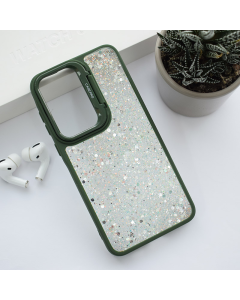 Maska za Samsung A55 5G/ A556B Crystal Dots zelena - 611831