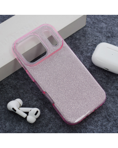 Maska za iPhone 17 Pro Crystal Dust pink