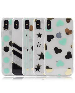 Maska za Huawei  P Smart 2019/ Honor 10 Lite V stripe Electric lush - 046146