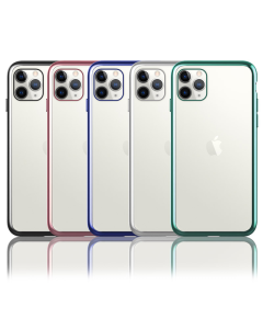 Maska za Huawei P40 Pro Electro Border roze zlatna - 044580-1