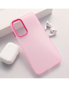 Maska za Samsung S25 FE/ S731B Electro Glow Frame, roze - 620344