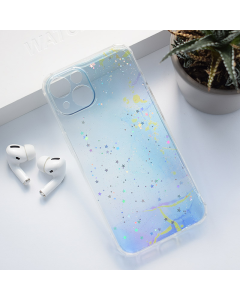 Maska za iPhone 13 Fluid Color svetlo plava - 613510