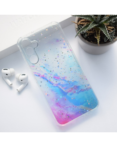 Maska za Samsung A55 5G/ A556B ljubicasto Fluid Color plava - 613509