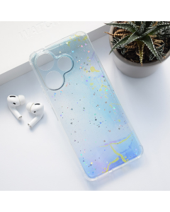 Maska za Xiaomi Redmi 13 4G (EU) Fluid Color svetlo plava - 613515