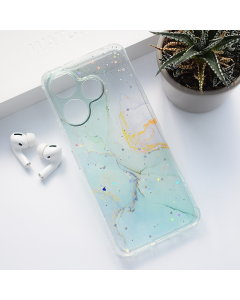 Maska za Xiaomi Redmi 13 4G (EU) Fluid Color zelena - 613517