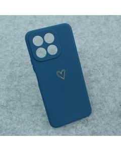 Maska za Honor X6c Golden Heartbeat plava