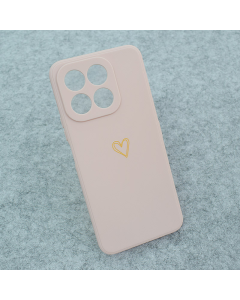 Maska za Honor X6c Golden Heartbeat roze
