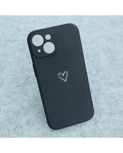 Maska za iPhone 13 Golden Heartbeat crna - 618539