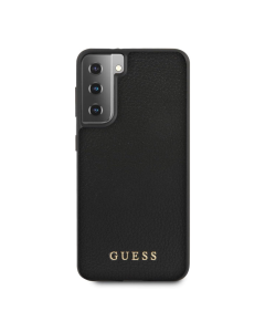 Maska za Samsung S21 Plus/ G99B / S30 Plus crna Guess Faceplate - GUHCS21MIGLBK