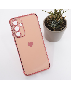 Maska za Samsung A17 5G/ A175F Heart Frame roze