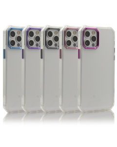 Maska za iPhone 14 Ice Cube Frame pink - 601003