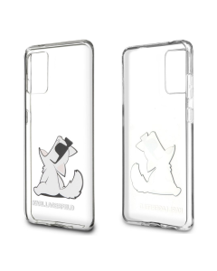 Maska za Samsung S20 Plus/ G985F transparent Karl Lagerfeld Cat - KLHCS67CFNRC