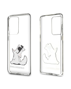Maska za Samsung S20 Ultra/ G988F transparent Karl Lagerfeld Cat - KLHCS69CFNRC