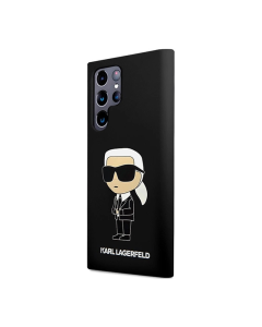 Maska za Samsung S24 Ultra/ S928B Karl Lagerfeld Silicone Ikonik crna - KLHCS24LSNIKBCK-1-1