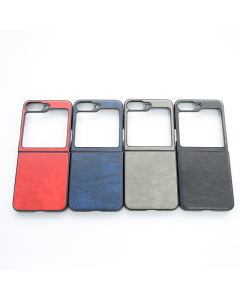Maska za Samsung Galaxy Z Flip 6/ F741B Leather crna - 611864