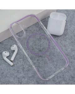 Maska za iPhone 17 Mag Case Bling ljubičasta