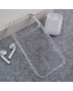 Maska za iPhone 17 Pro Max Mag Case Bling ljubičasta