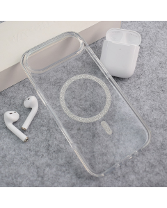 Maska za iPhone Air Mag Case Bling srebrna