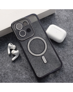 Maska za Xiaomi Redmi 15C (173mm) Mag Case Cirkon Camera crna