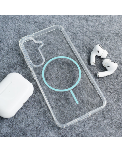 Maska za Samsung A16 5G/ A166B Mag Case Clear Slim plava - 619343