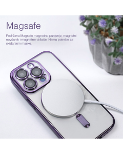 Maska za iPhone 16e Mag Case Electro plava - 617626