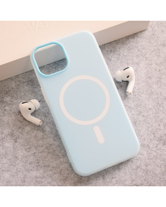 Maska za iPhone 13 Mag Case Flashy svetlo plava - 621214