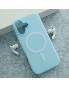 Maska za iPhone 17 Mag Case Flashy svetlo plava - 618418
