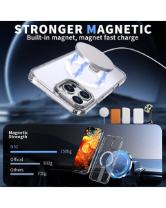 Maska za iPhone 16 Pro Max Mag Case Flex bela