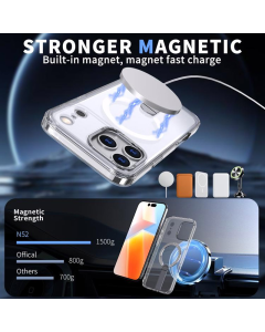 Maska za iPhone 17 Pro Max Mag Case Flex bela