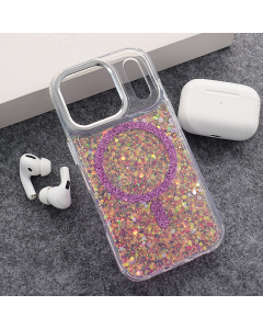 Maska za iPhone 17 Pro Max Mag Case Glue ljubičasta - 618368