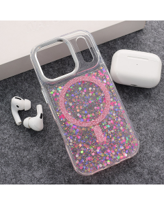 Maska za iPhone 17 Pro Max Mag Case Glue pink - 618437