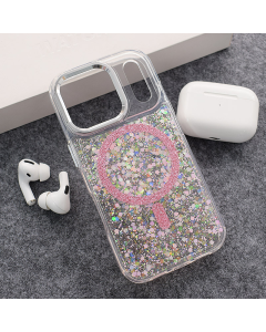 Maska za iPhone 17 Pro Max Mag Case Glue roze - 618366