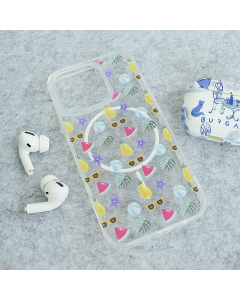 Maska za iPhone 16 Pro Sunny Paradise Mag Case Nanobit Print - 620189